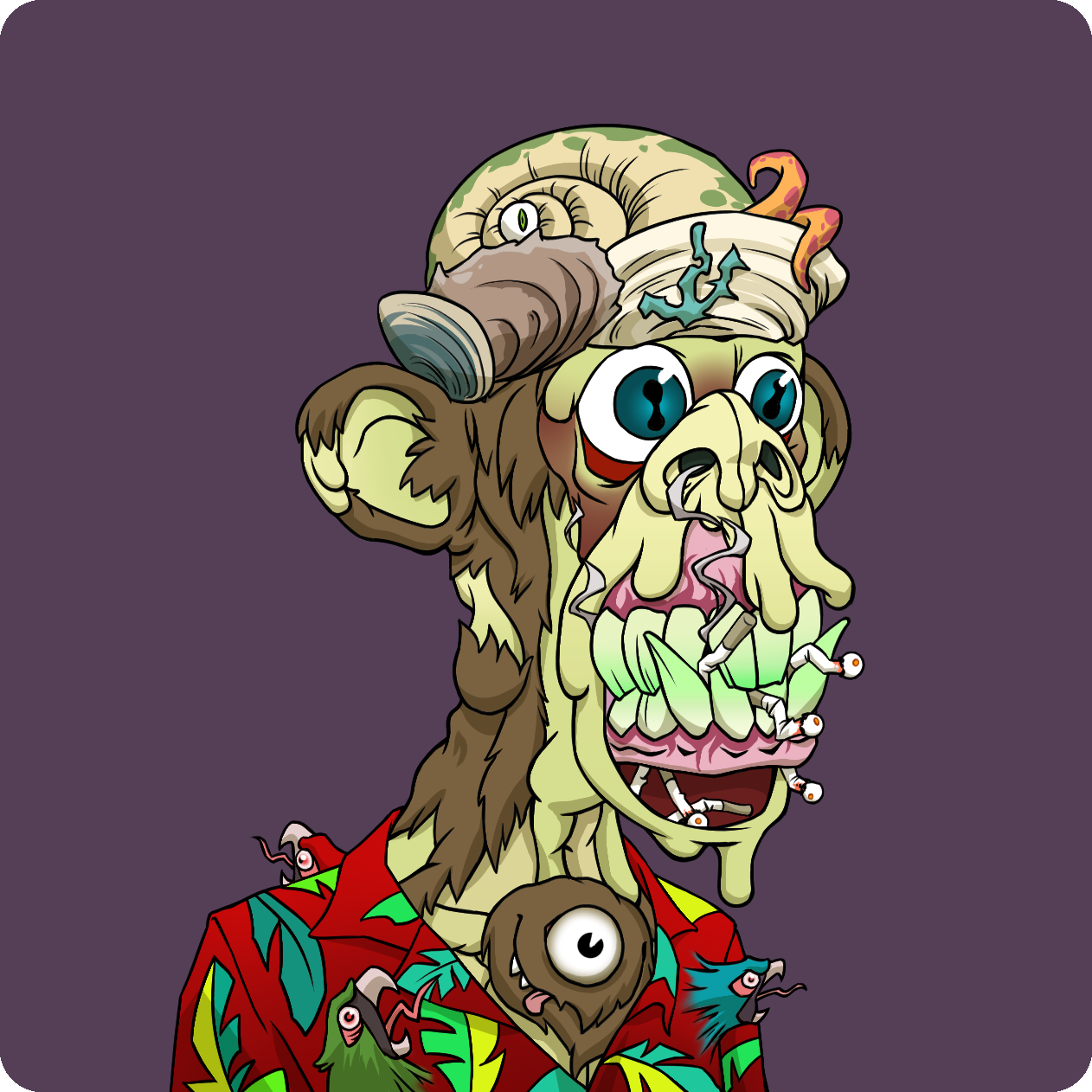 Yuga Labs - Mutant Ape Yacht Club - NFT # 3310