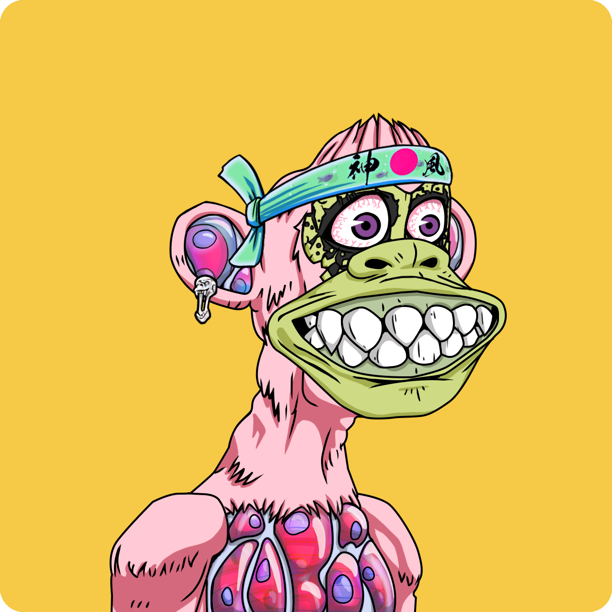 Yuga Labs - Mutant Ape Yacht Club - NFT # 689