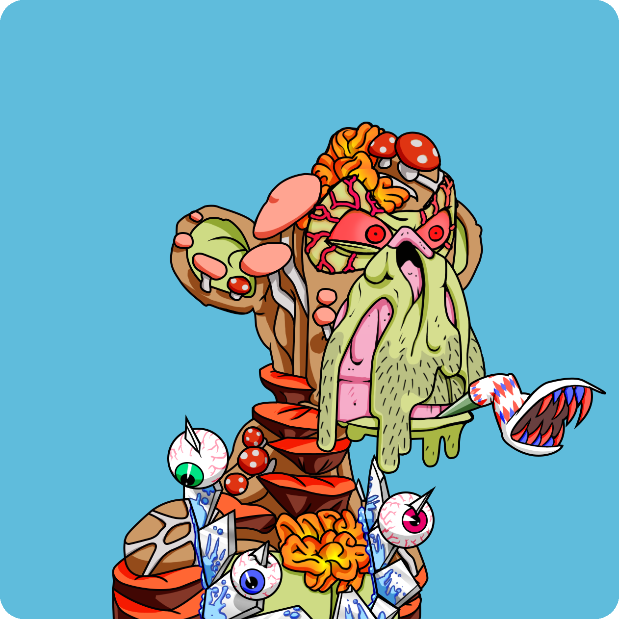 Yuga Labs - Mutant Ape Yacht Club - NFT # 3473