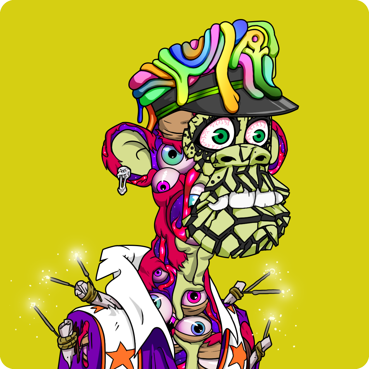 Yuga Labs - Mutant Ape Yacht Club - NFT # 13508