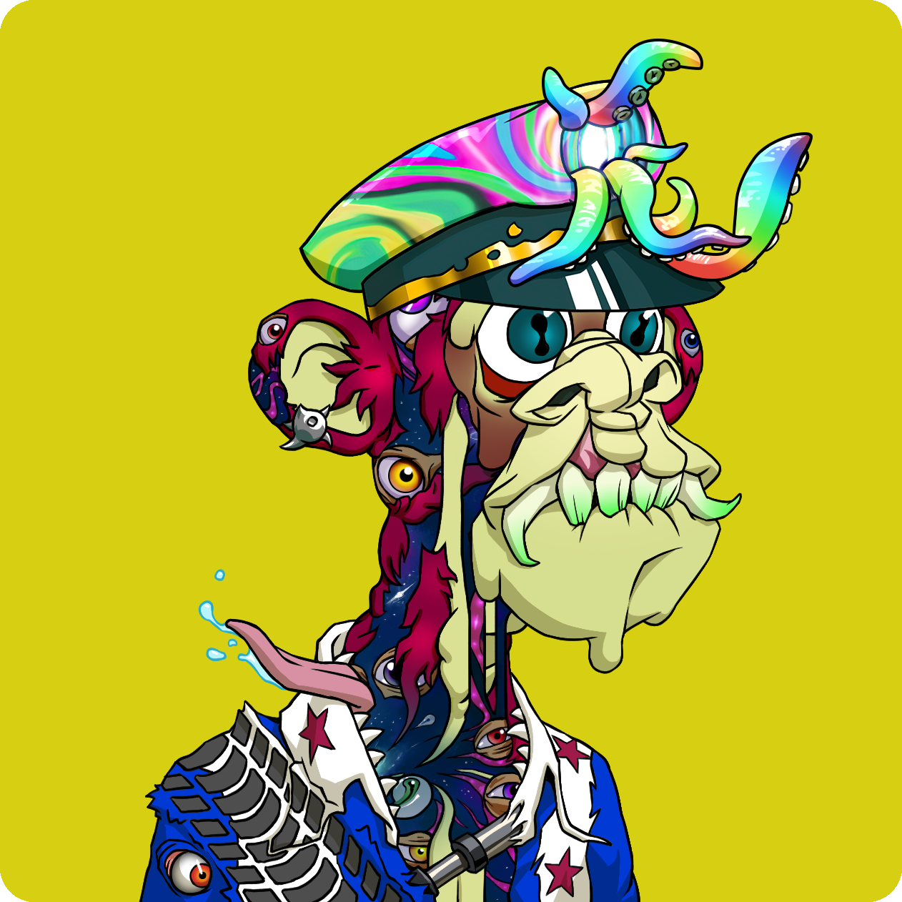 Yuga Labs - Mutant Ape Yacht Club - NFT # 13509