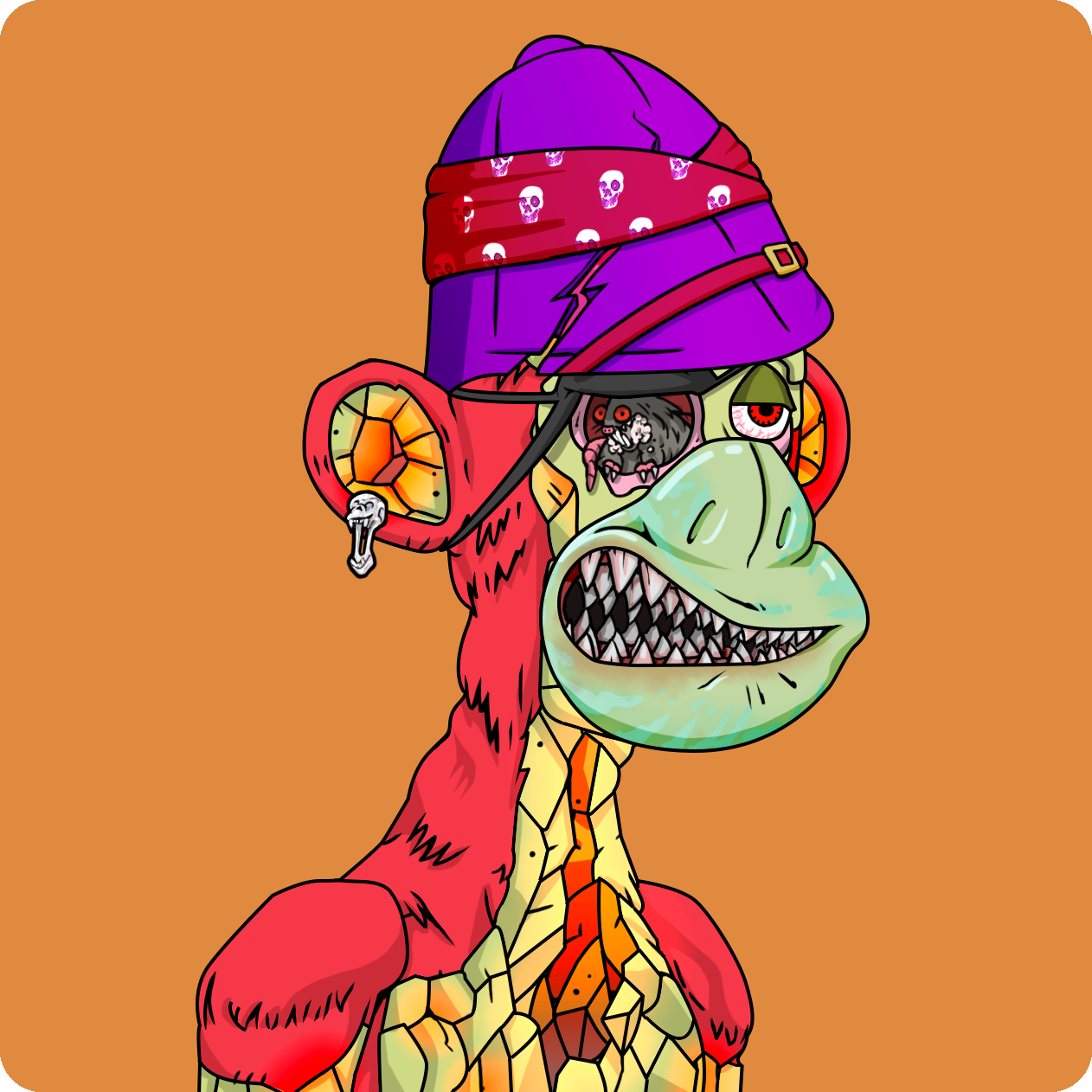 Yuga Labs - Mutant Ape Yacht Club - NFT # 1776