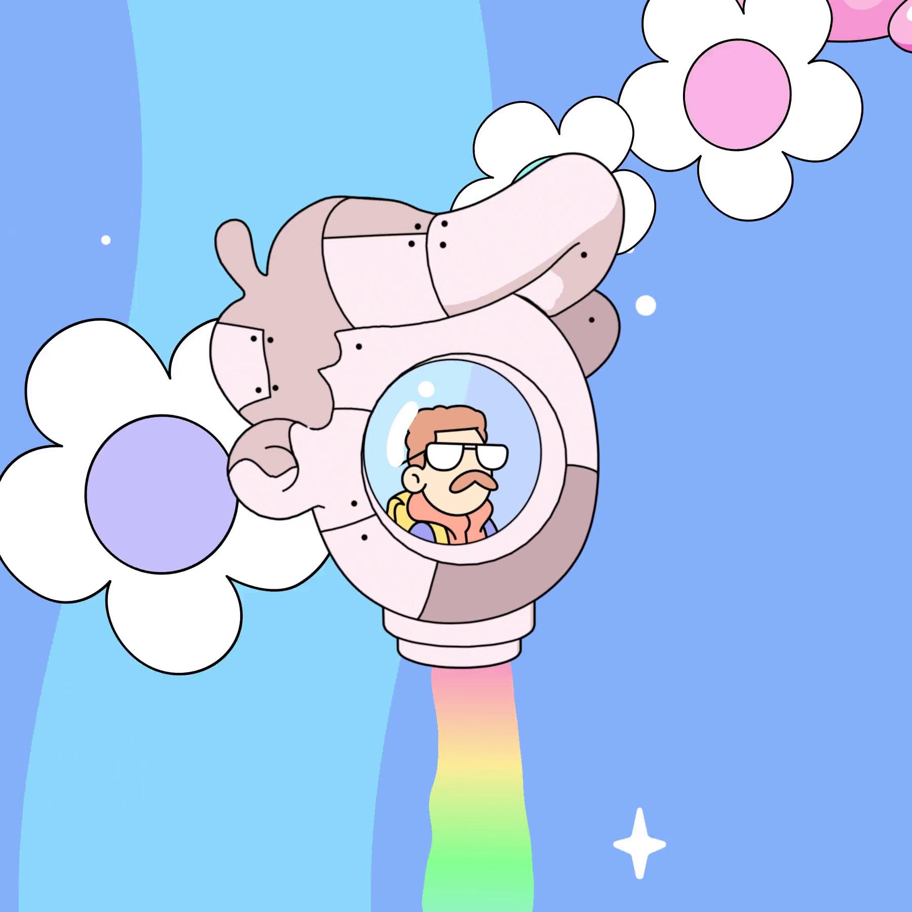 The Doodles Founders - Space Doodles - Space Doodle #9839 - NFT # 9839