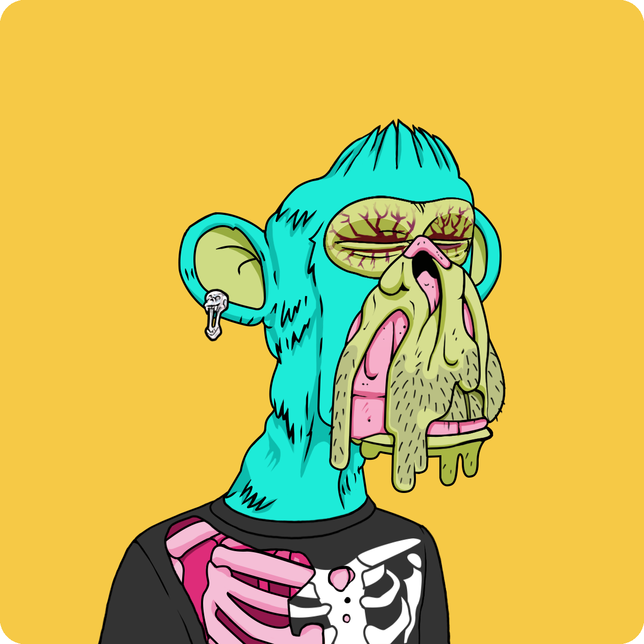 Yuga Labs - Mutant Ape Yacht Club - NFT # 6988