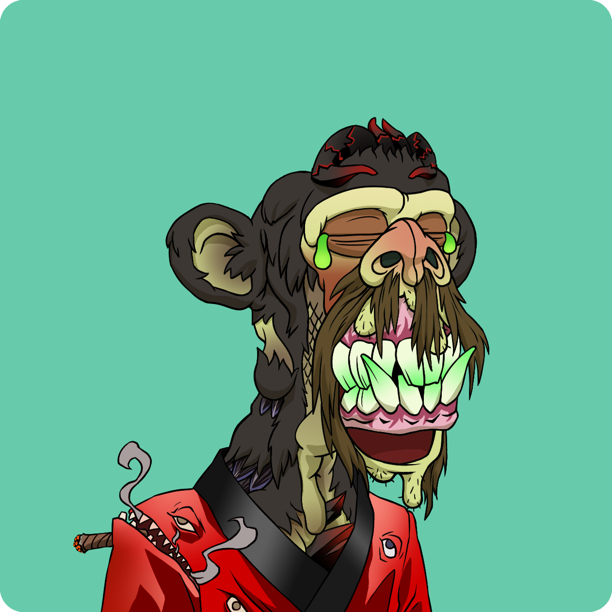 Yuga Labs - Mutant Ape Yacht Club - NFT # 6078