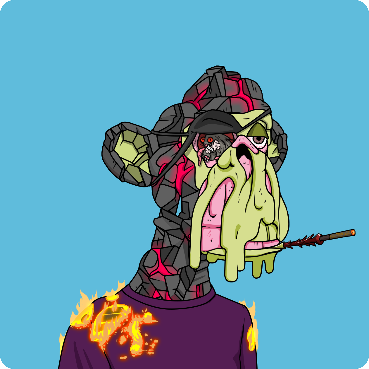 Yuga Labs - Mutant Ape Yacht Club - NFT # 19722