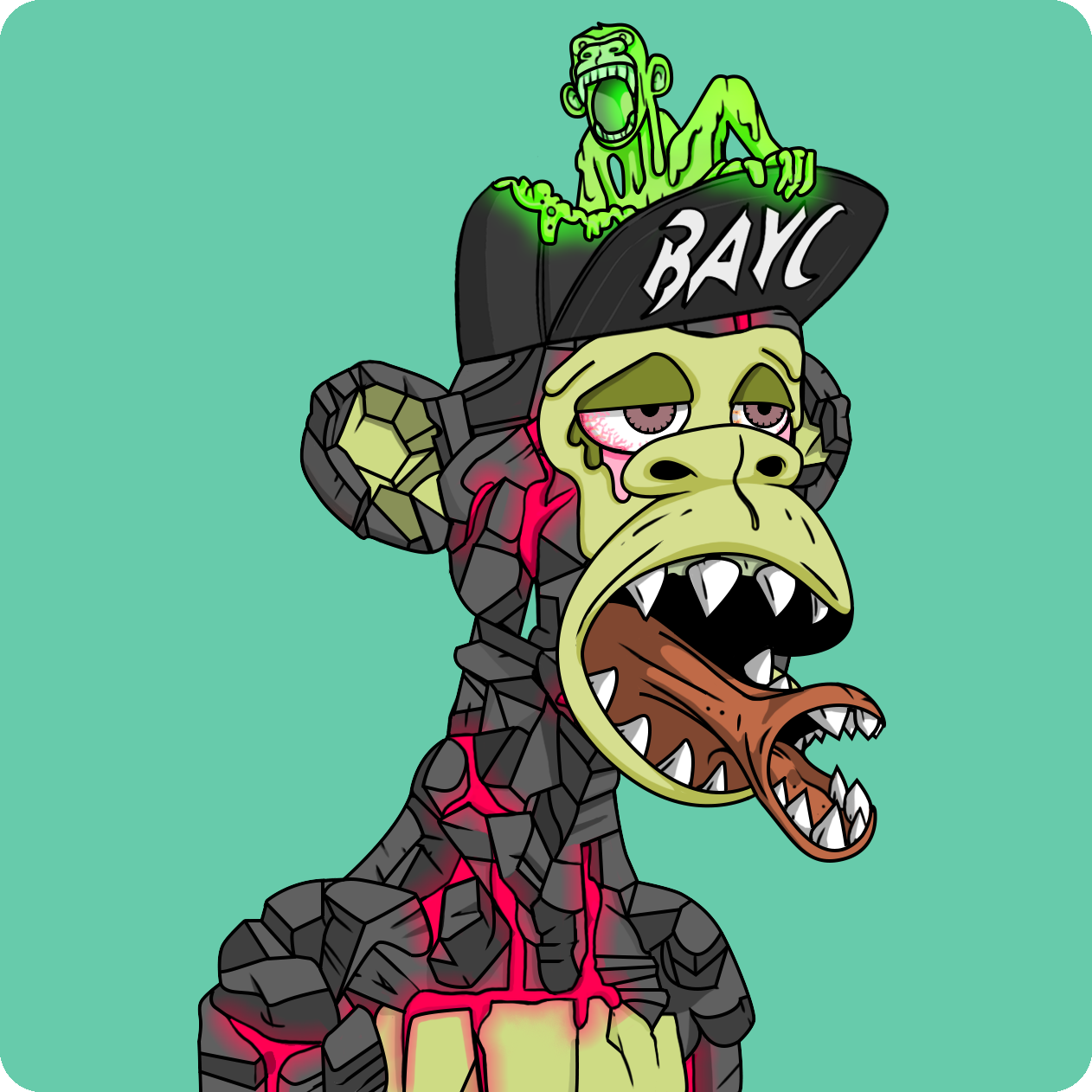 Yuga Labs - Mutant Ape Yacht Club - NFT # 16070