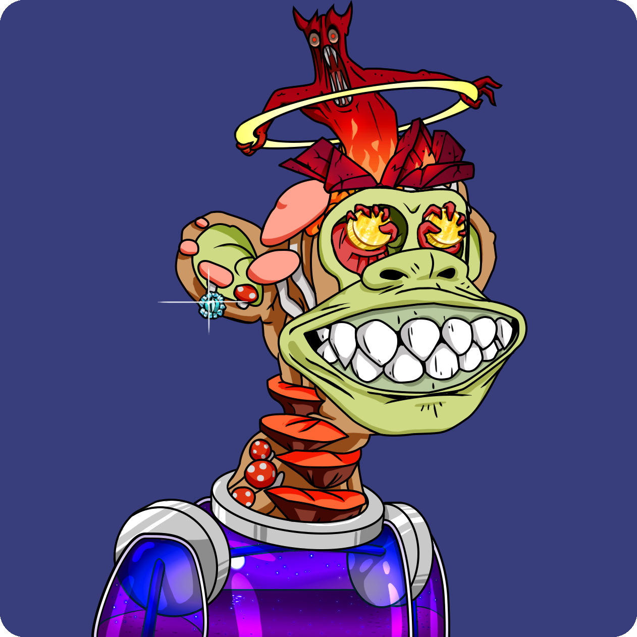 Yuga Labs - Mutant Ape Yacht Club - NFT # 120