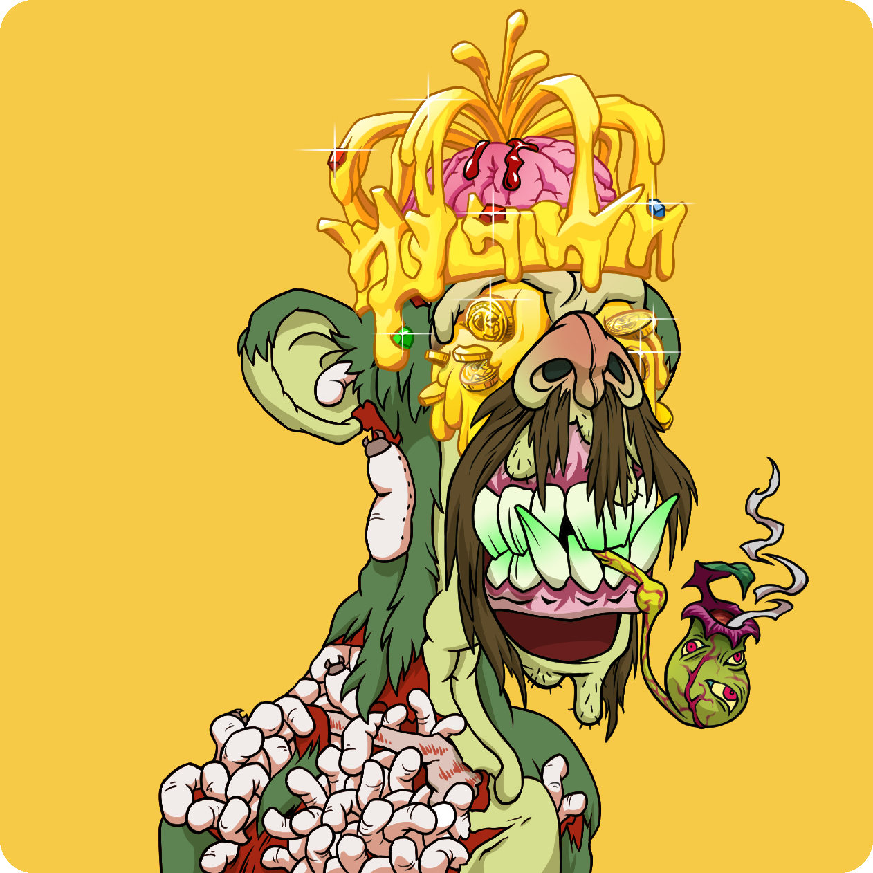 Yuga Labs - Mutant Ape Yacht Club - NFT # 27651