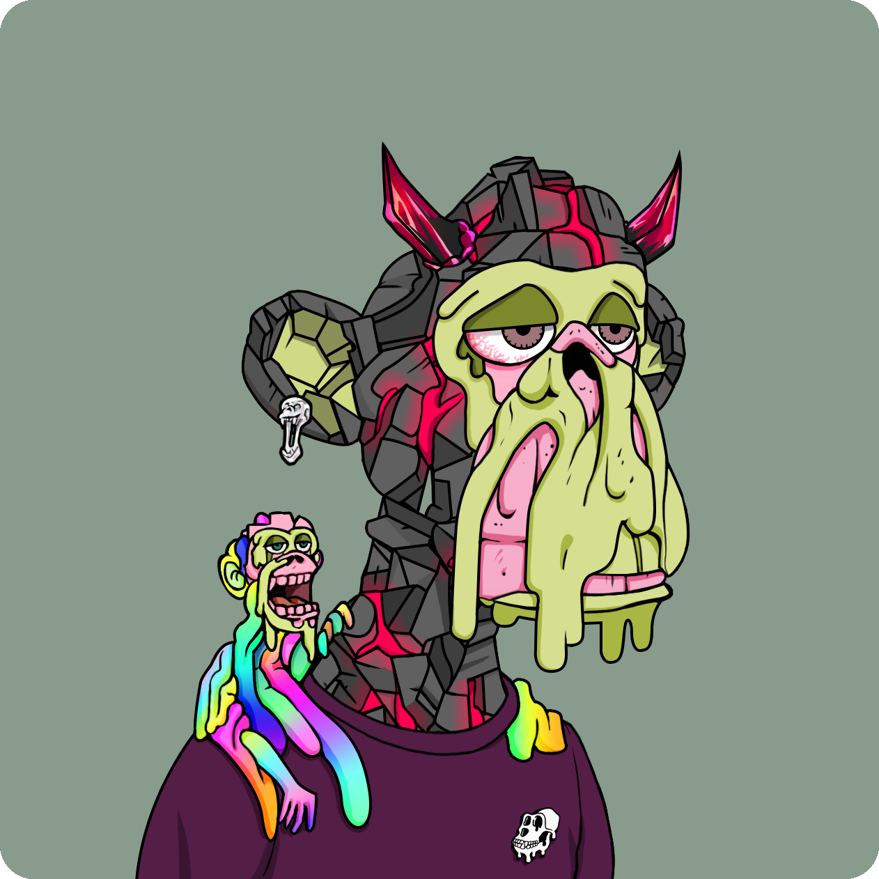 Yuga Labs - Mutant Ape Yacht Club - NFT # 14240