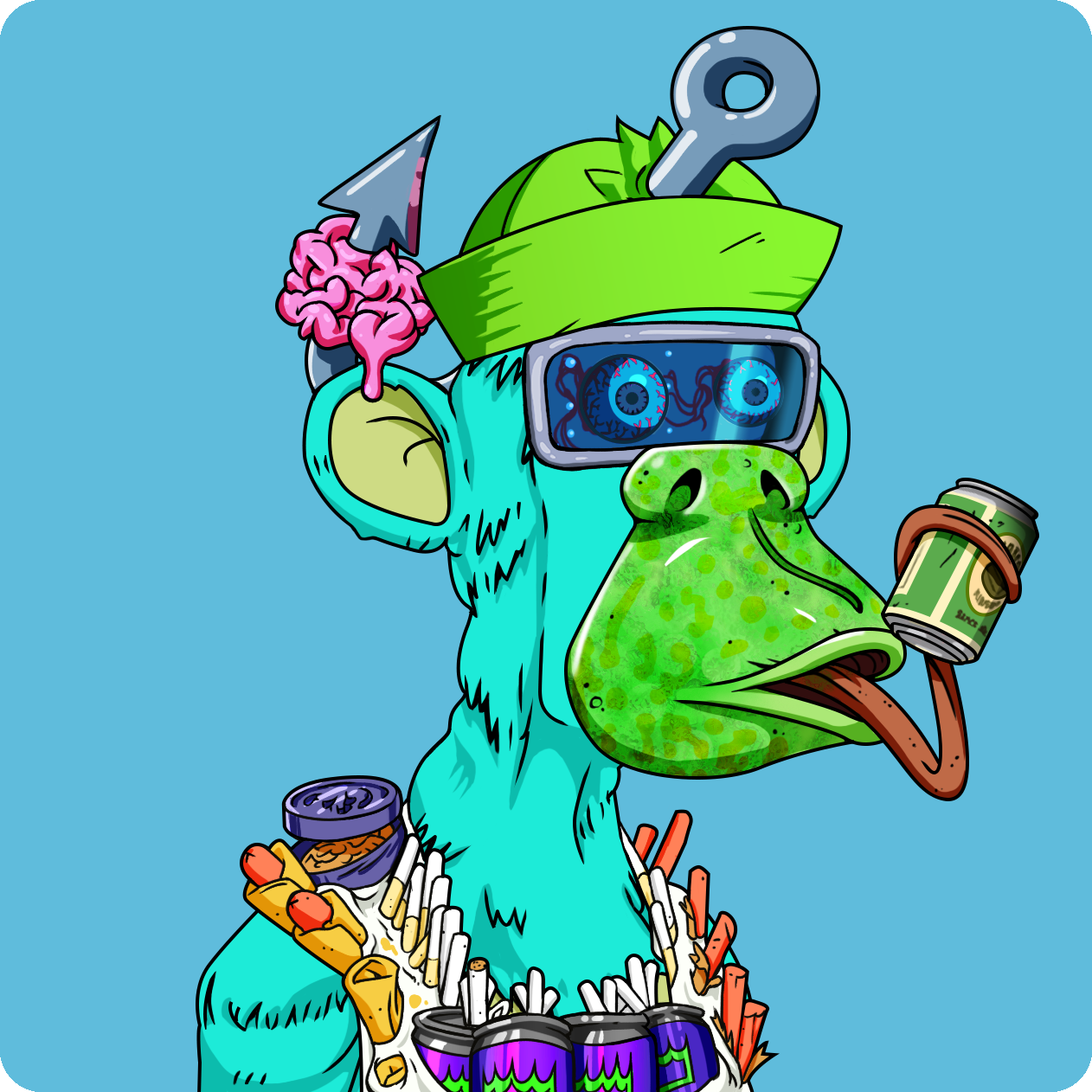 Yuga Labs - Mutant Ape Yacht Club - NFT # 4120