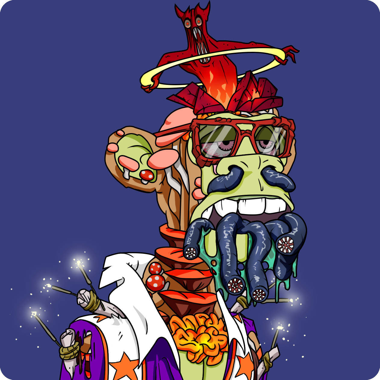 Yuga Labs - Mutant Ape Yacht Club - NFT # 27486