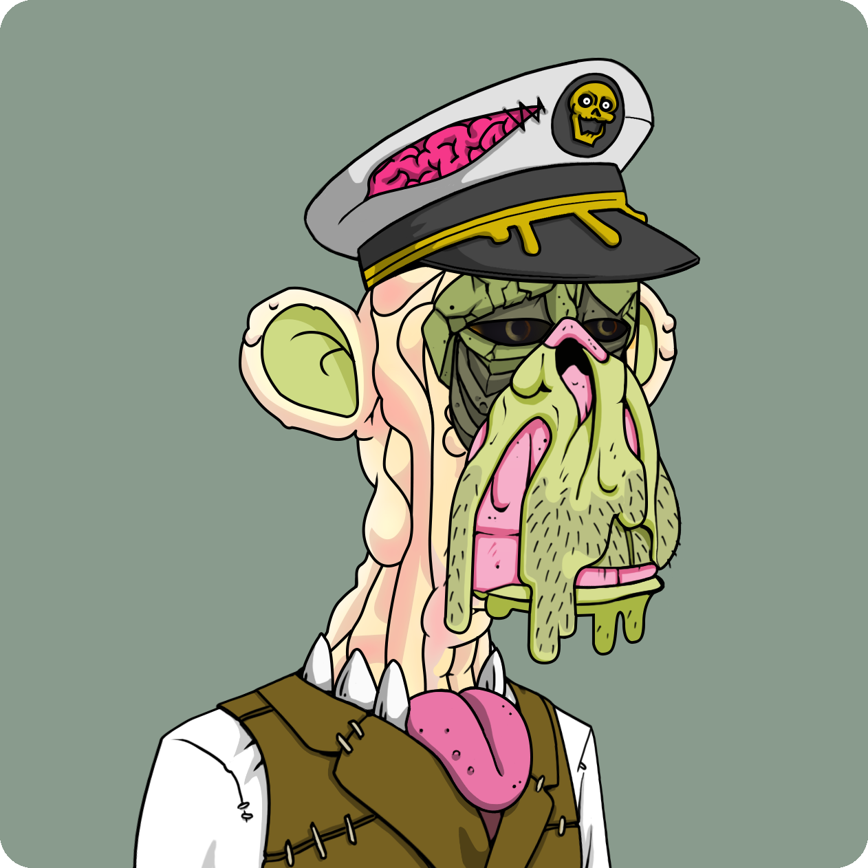 Yuga Labs - Mutant Ape Yacht Club - NFT # 1800