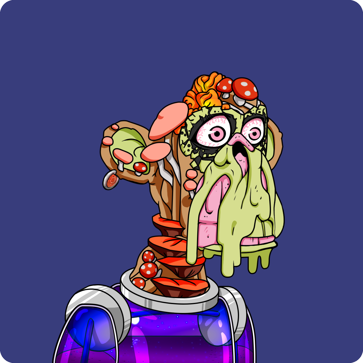 Yuga Labs - Mutant Ape Yacht Club - NFT # 5607