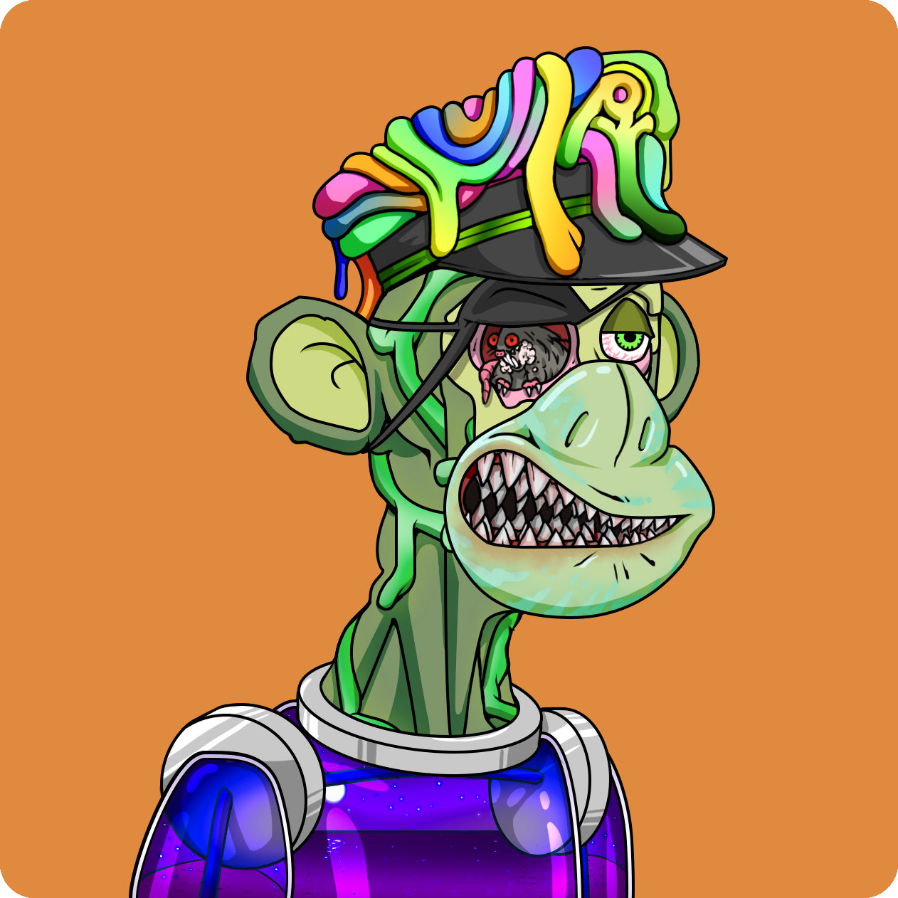 Yuga Labs - Mutant Ape Yacht Club - NFT # 21822