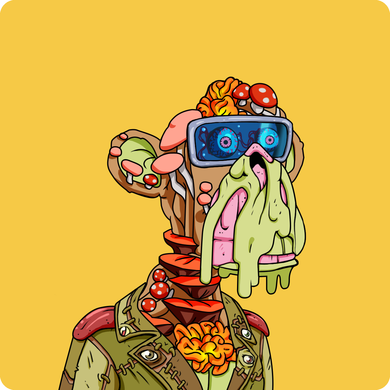 Yuga Labs - Mutant Ape Yacht Club - NFT # 22332