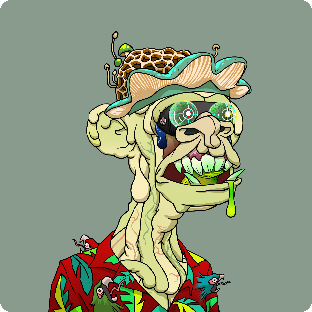 Yuga Labs - Mutant Ape Yacht Club - NFT # 9845