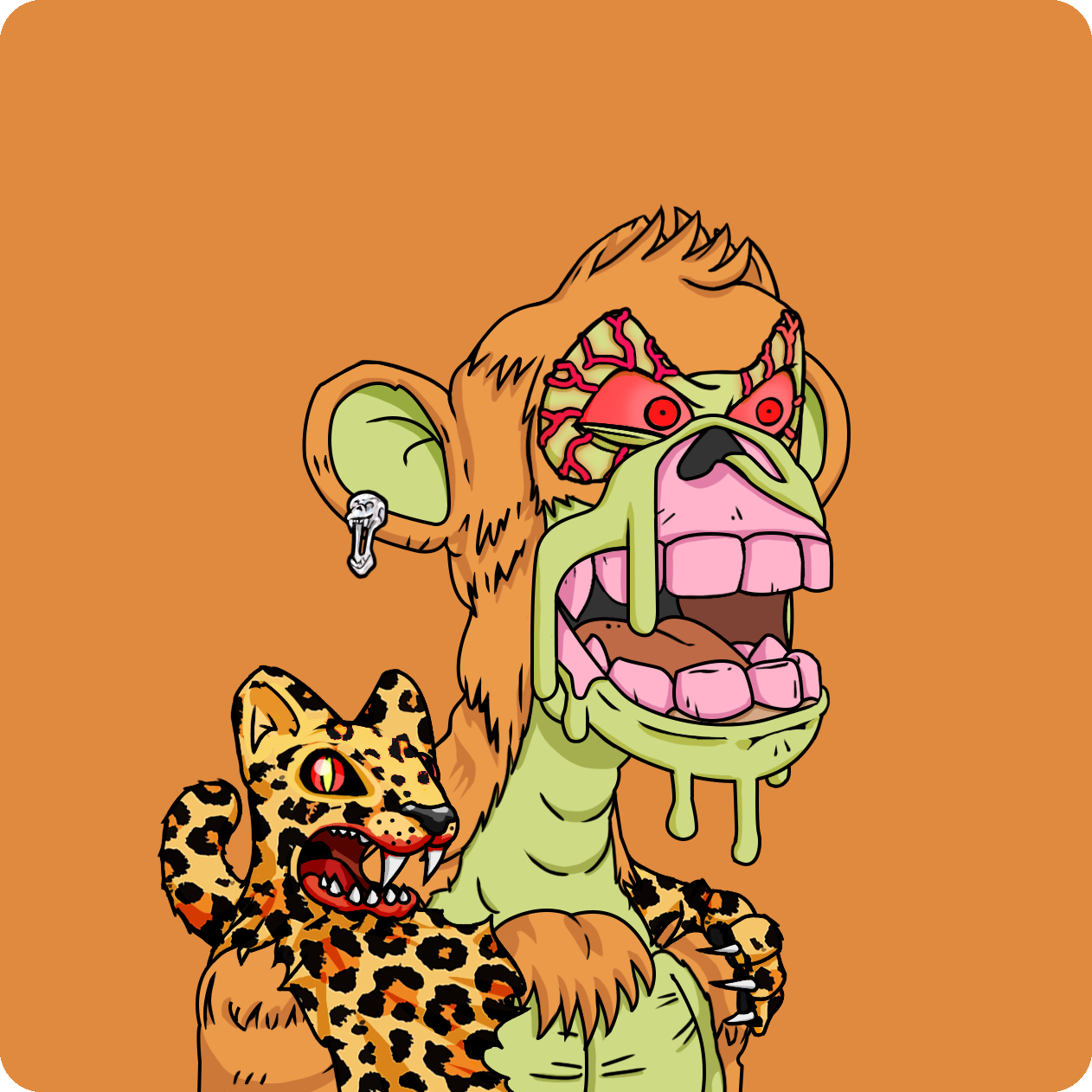 Yuga Labs - Mutant Ape Yacht Club - NFT # 2932