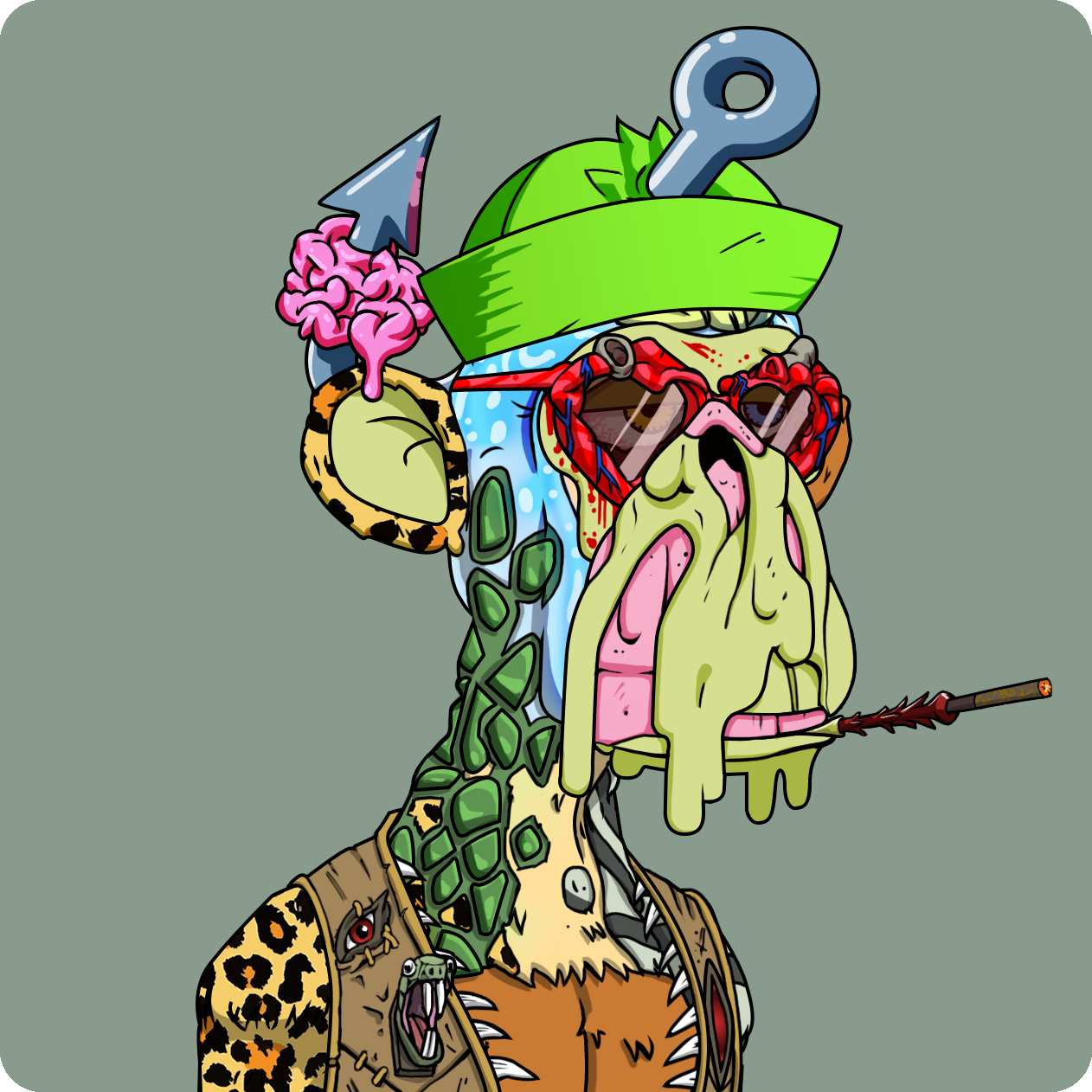 Yuga Labs - Mutant Ape Yacht Club - NFT # 12814