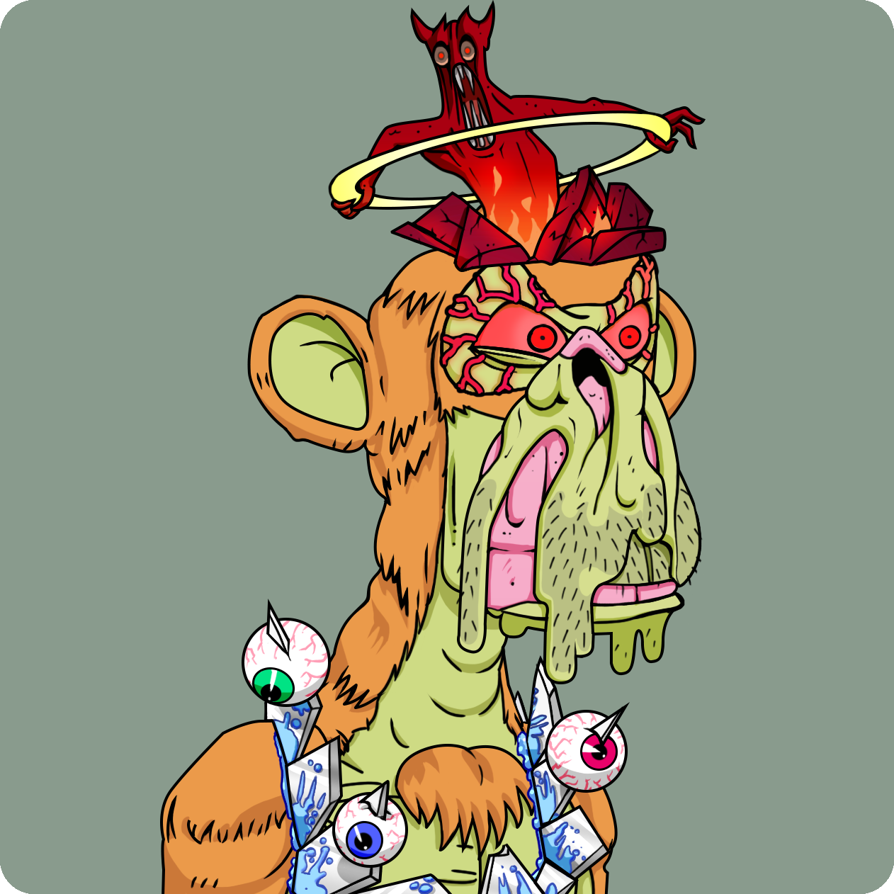 Yuga Labs - Mutant Ape Yacht Club - NFT # 24404