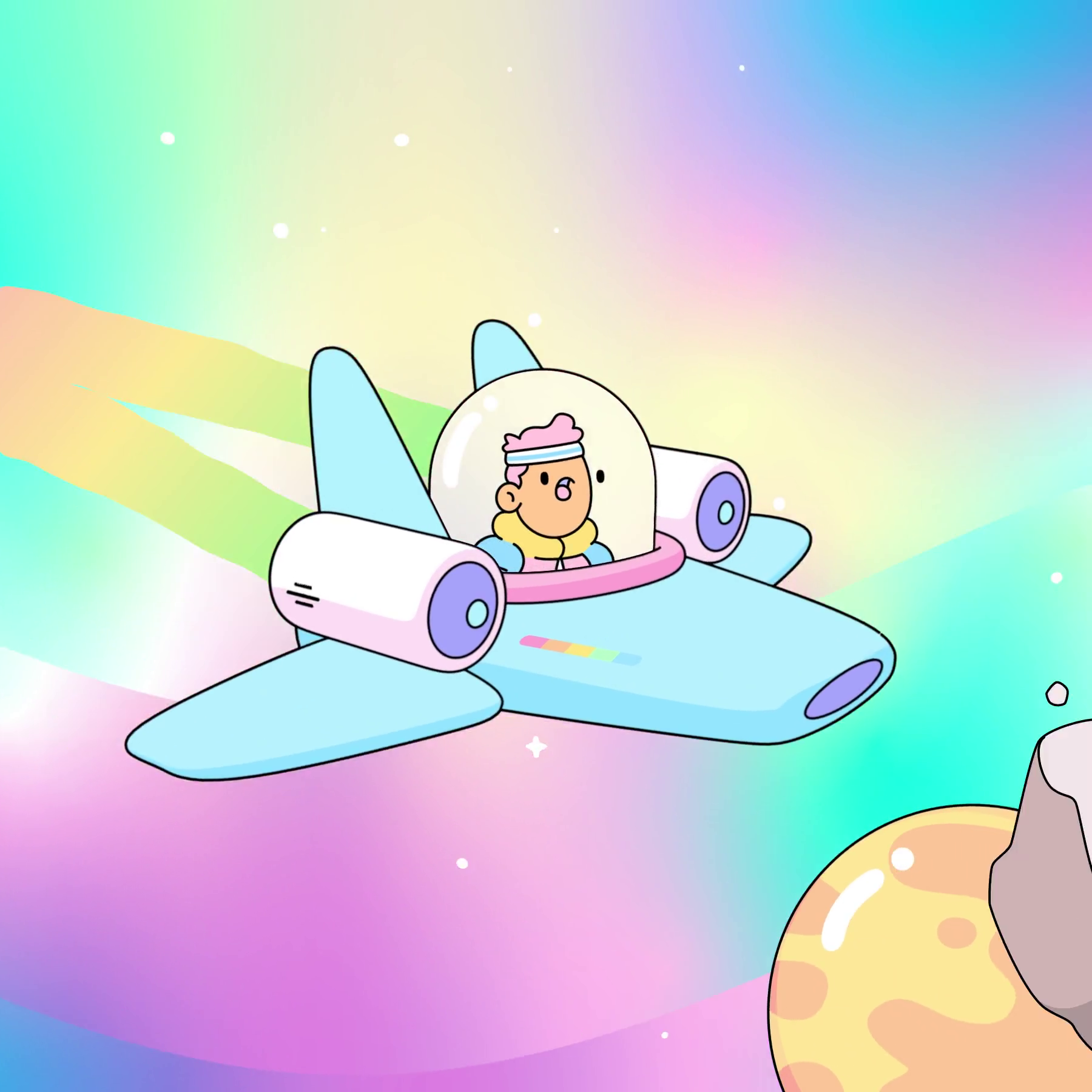 The Doodles Founders - Space Doodles - Space Doodle #9930 - NFT # 9930