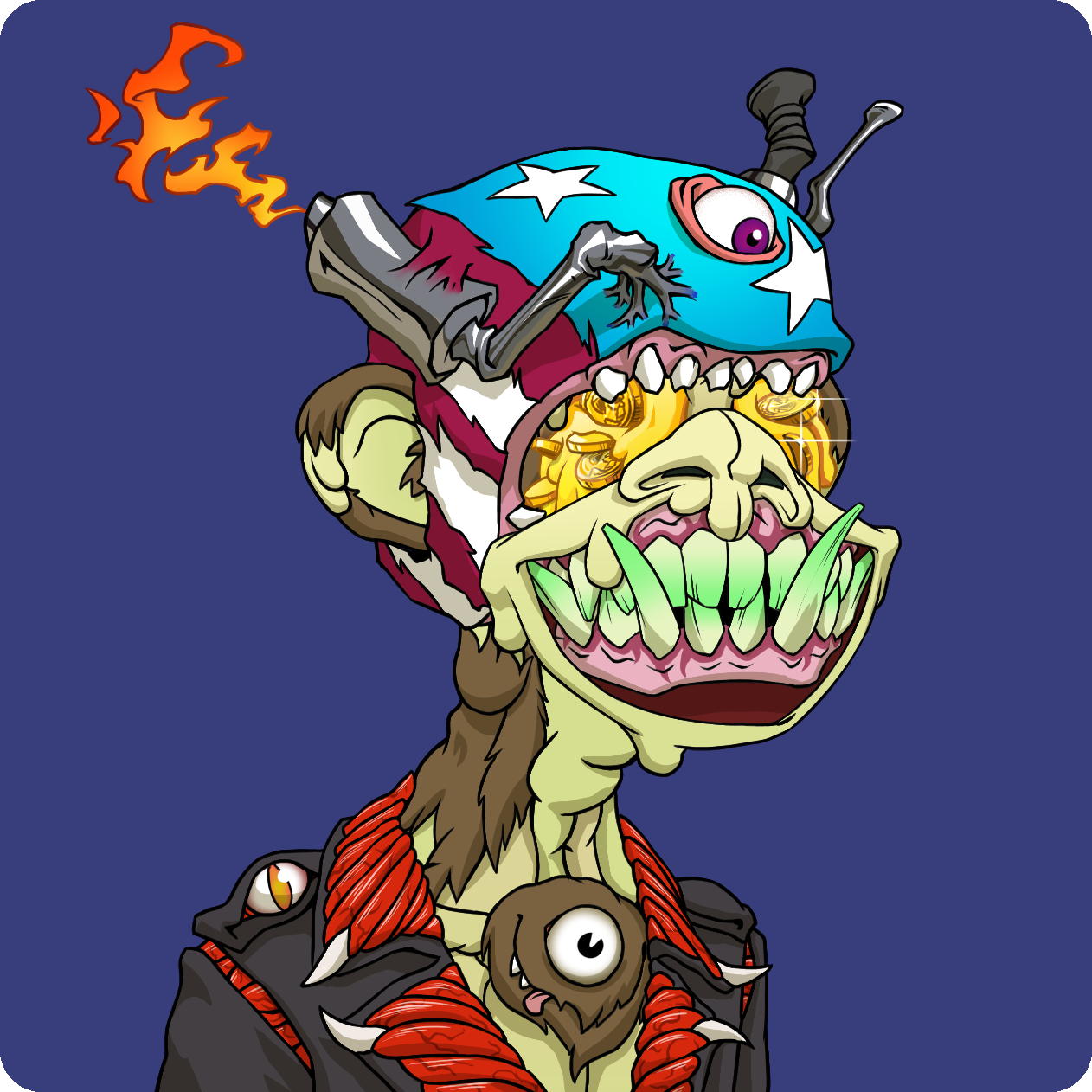 Yuga Labs - Mutant Ape Yacht Club - NFT # 4968