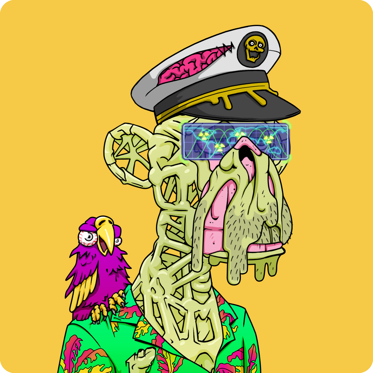 Yuga Labs - Mutant Ape Yacht Club - NFT # 1237