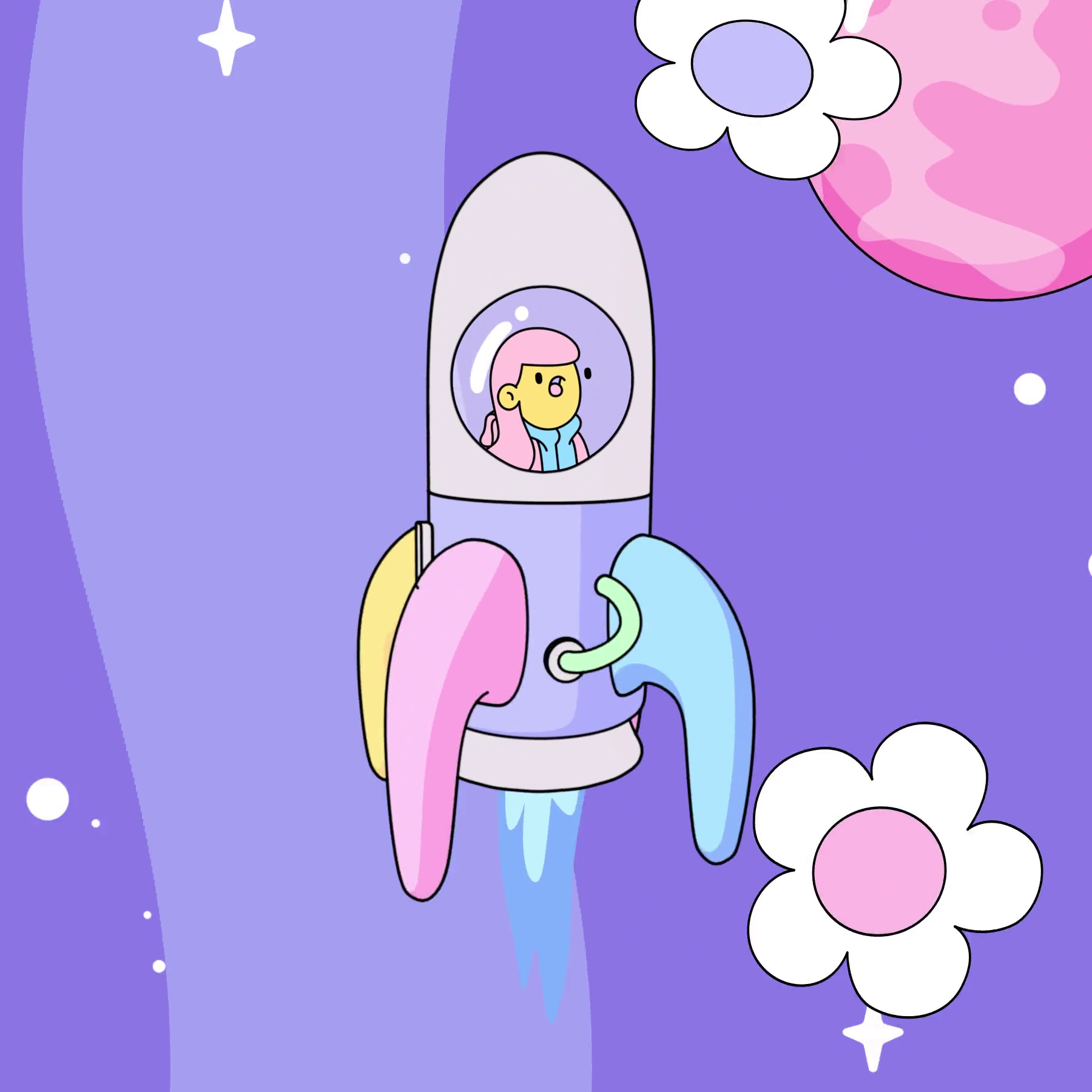 The Doodles Founders - Space Doodles - Space Doodle #9857 - NFT # 9857