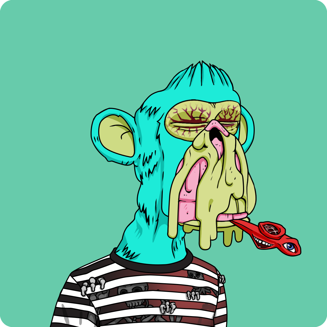 Yuga Labs - Mutant Ape Yacht Club - NFT # 6027