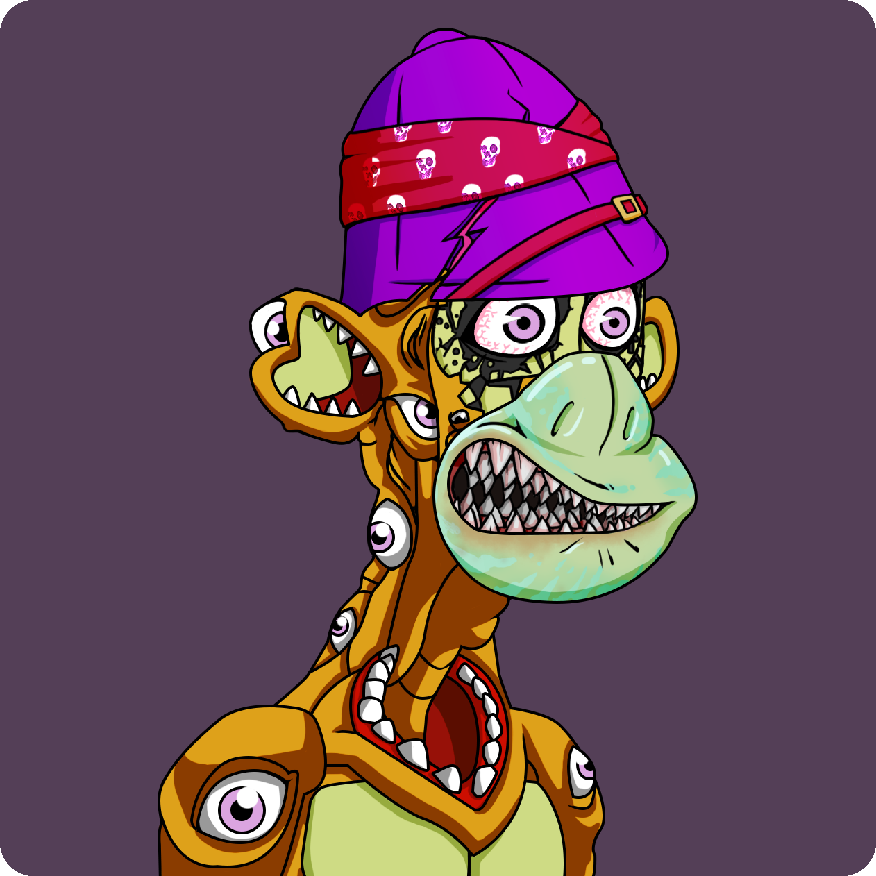 Yuga Labs - Mutant Ape Yacht Club - NFT # 17198