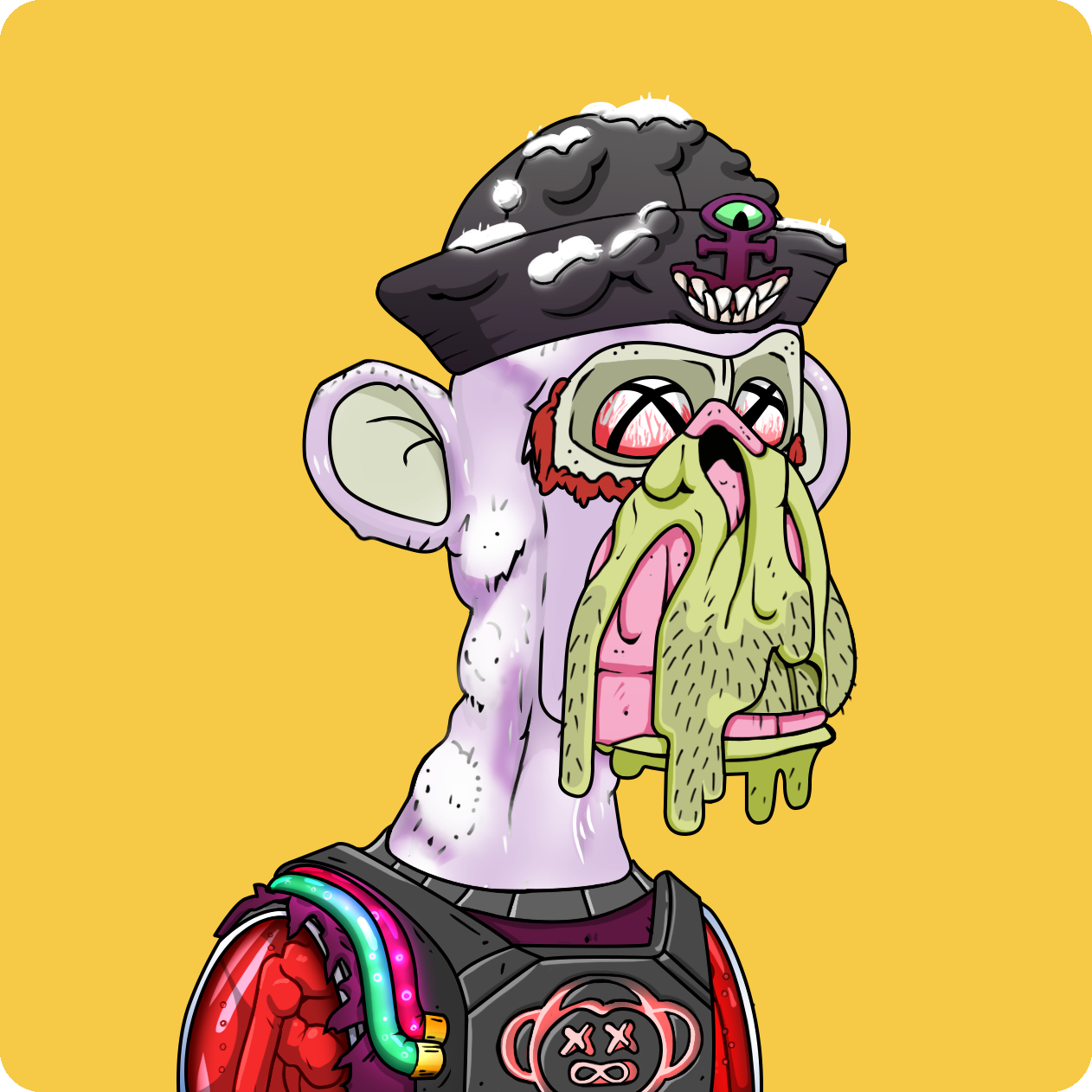 Yuga Labs - Mutant Ape Yacht Club - NFT # 5073