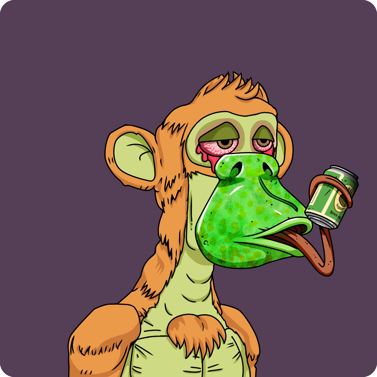 Yuga Labs - Mutant Ape Yacht Club - NFT # 5910