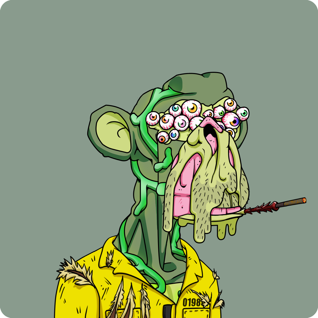 Yuga Labs - Mutant Ape Yacht Club - NFT # 15136