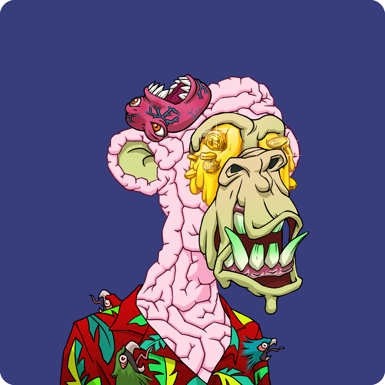 Yuga Labs - Mutant Ape Yacht Club - NFT # 3561