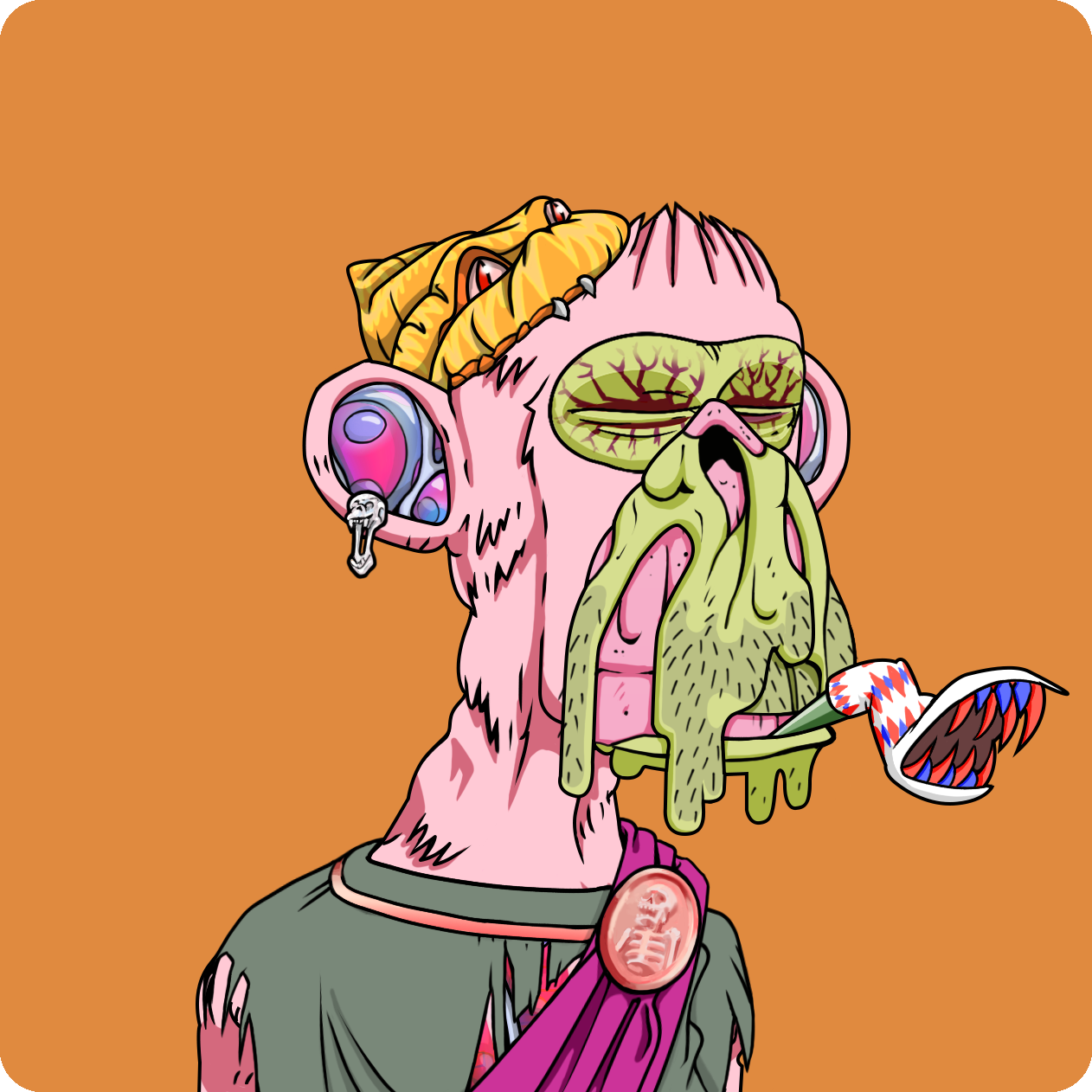 Yuga Labs - Mutant Ape Yacht Club - NFT # 1517