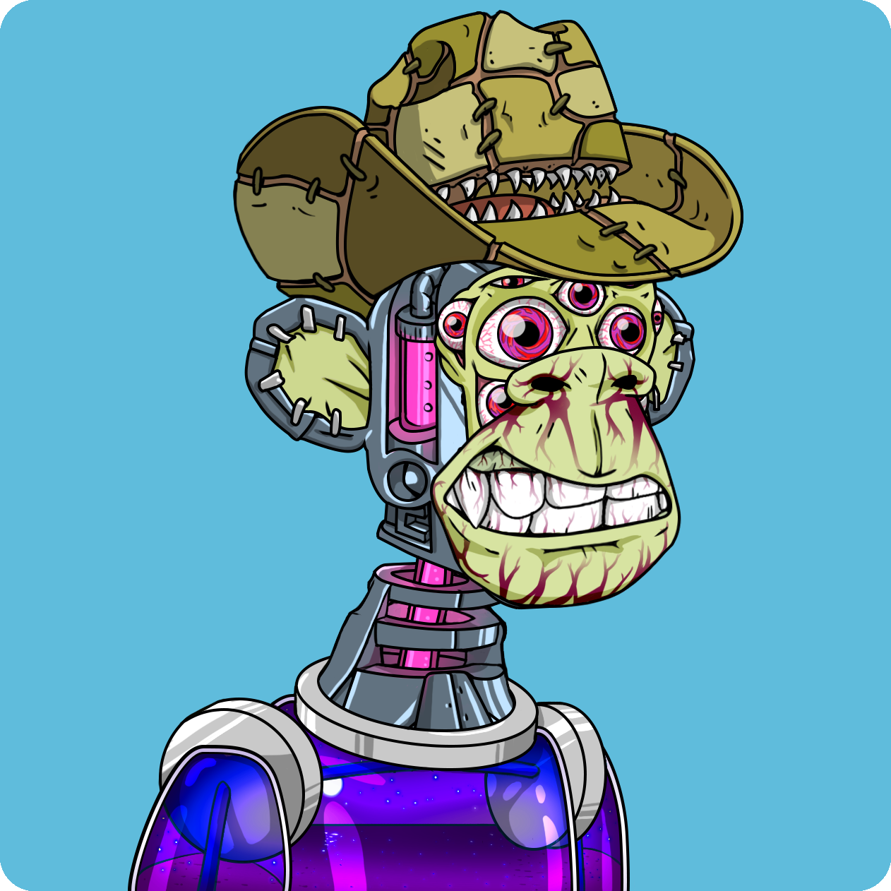 Yuga Labs - Mutant Ape Yacht Club - NFT # 13806