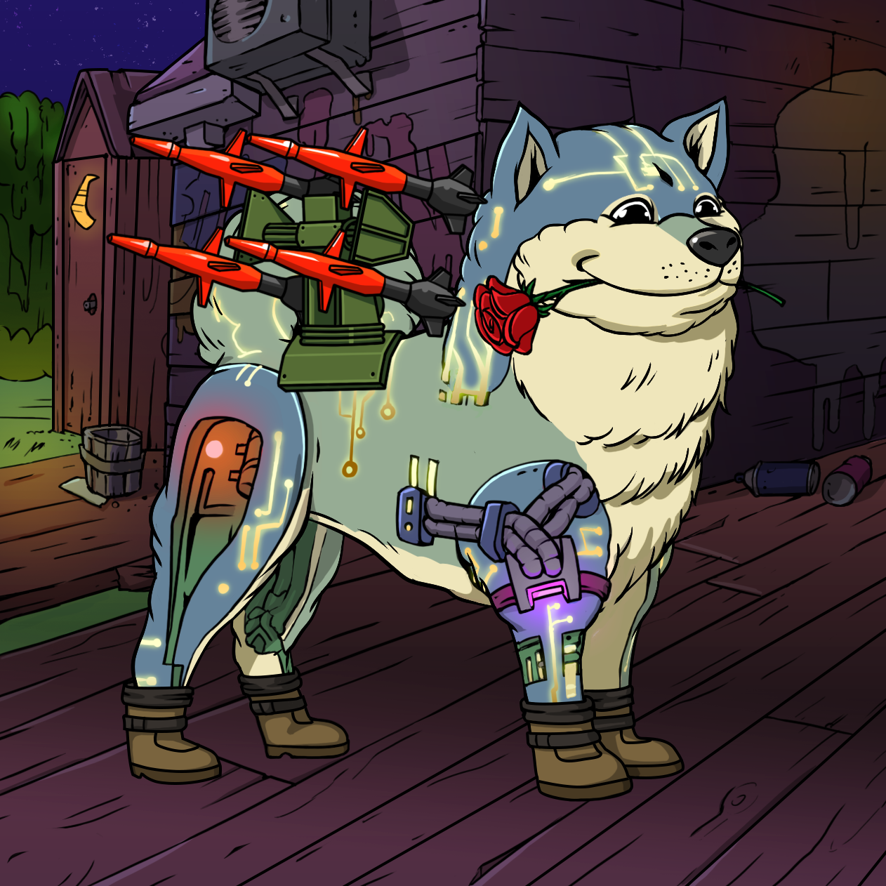 Yuga Labs - Bored Ape Kennel Club - NFT # 7036