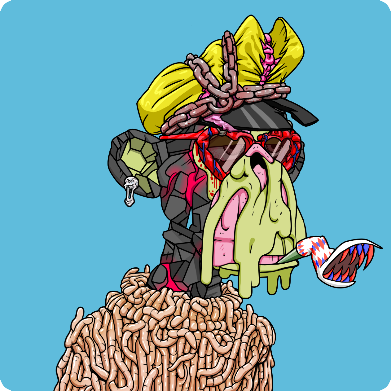 Yuga Labs - Mutant Ape Yacht Club - NFT # 1075