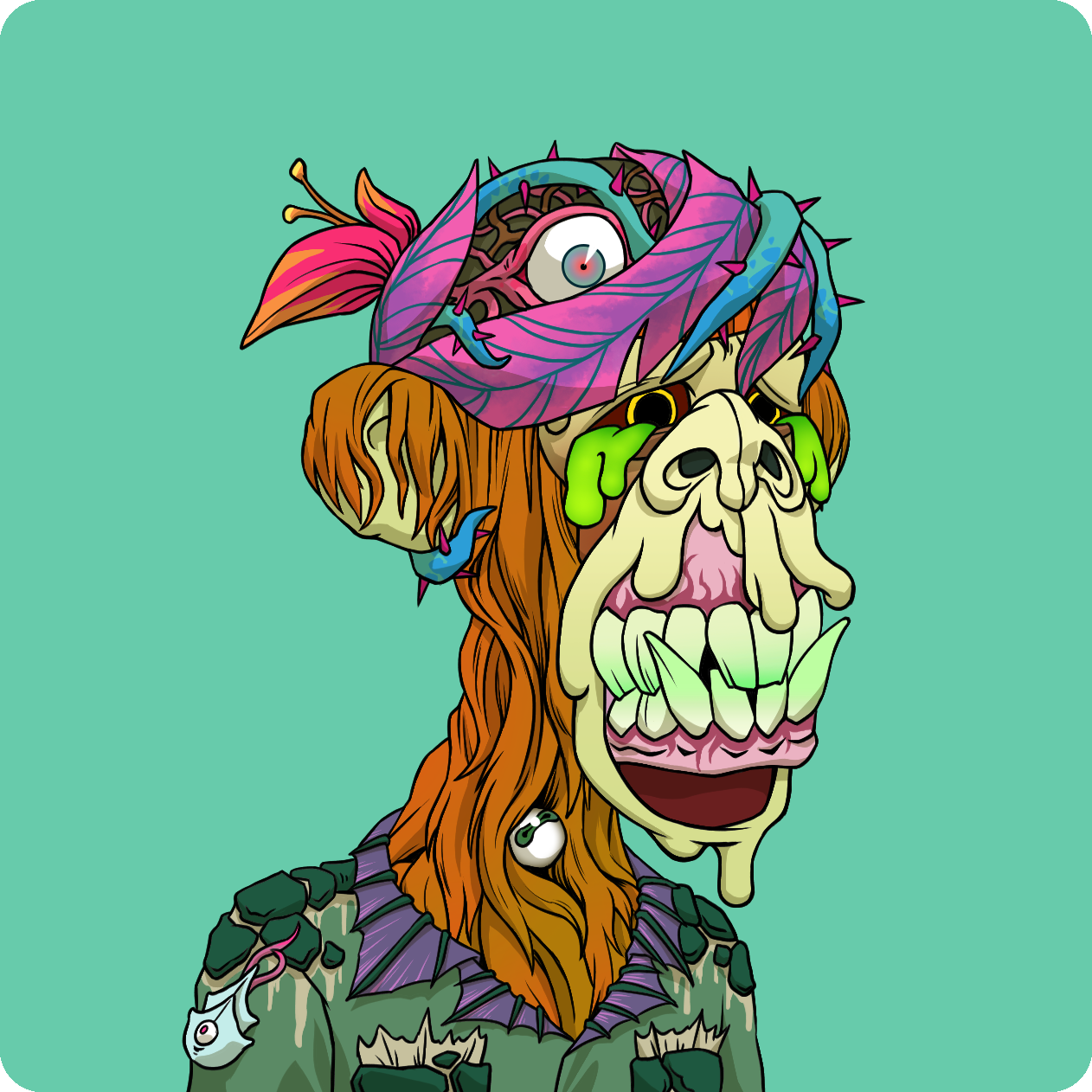 Yuga Labs - Mutant Ape Yacht Club - NFT # 1847