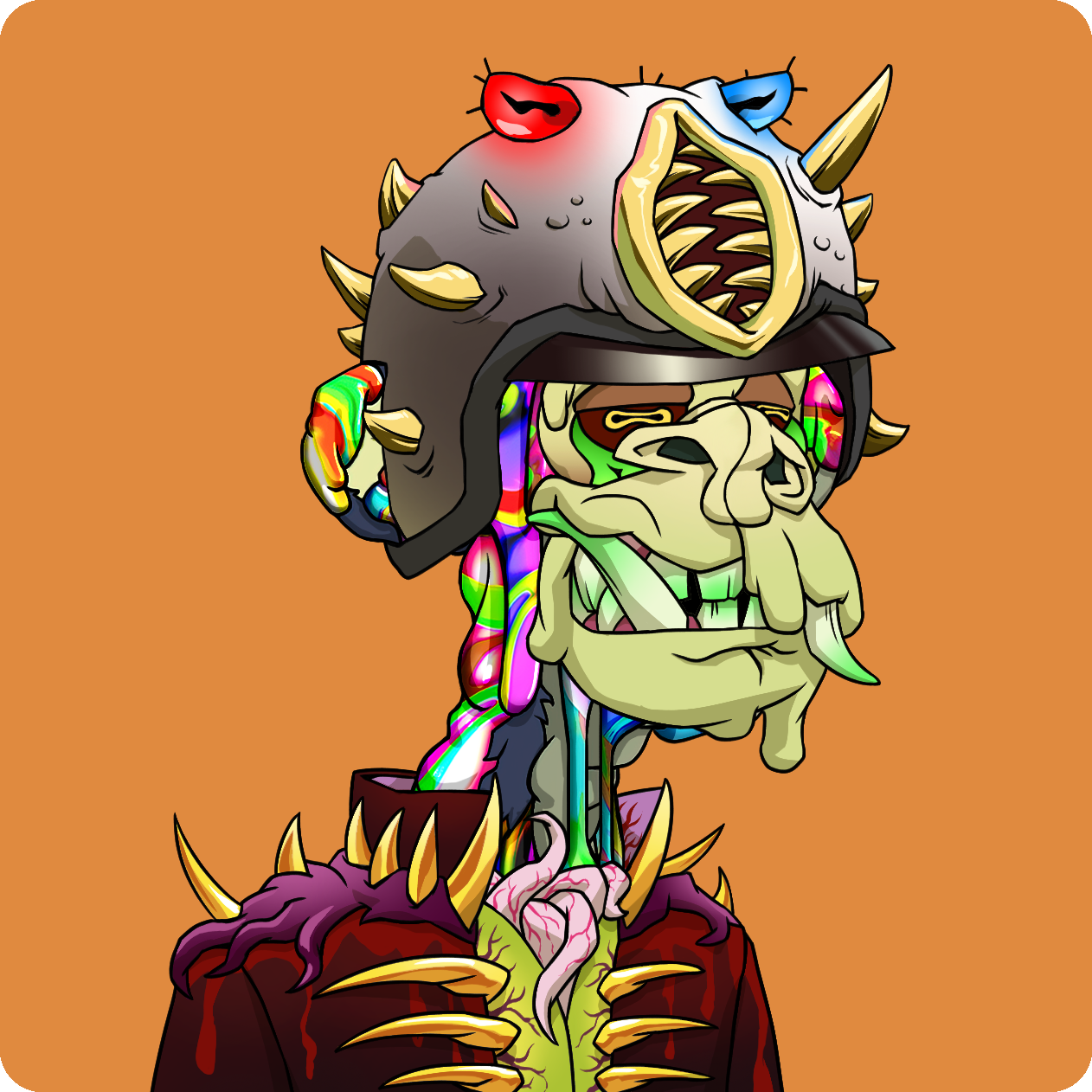 Yuga Labs - Mutant Ape Yacht Club - NFT # 24457