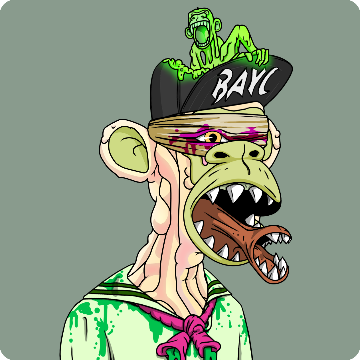 Yuga Labs - Mutant Ape Yacht Club - NFT # 23044