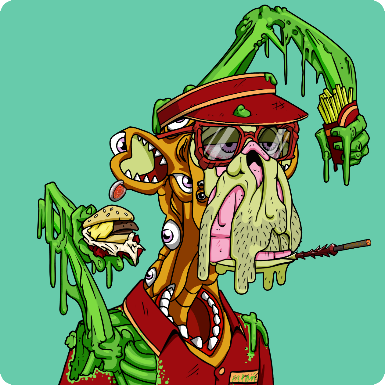 Yuga Labs - Mutant Ape Yacht Club - NFT # 22740