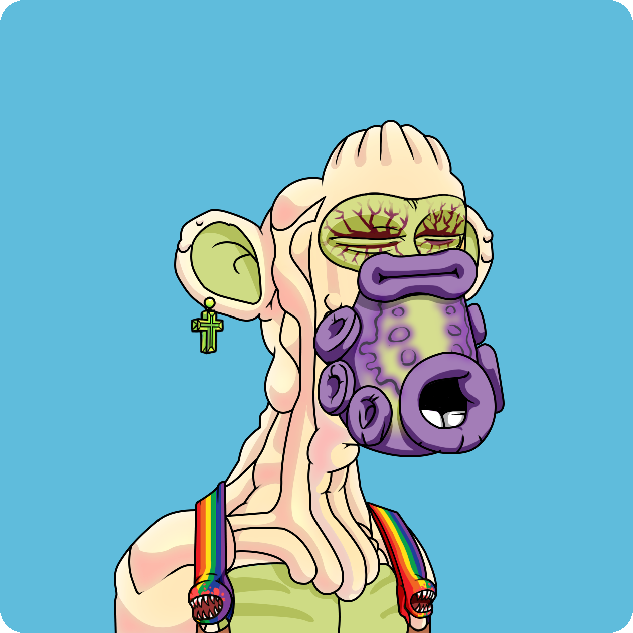 Yuga Labs - Mutant Ape Yacht Club - NFT # 4458