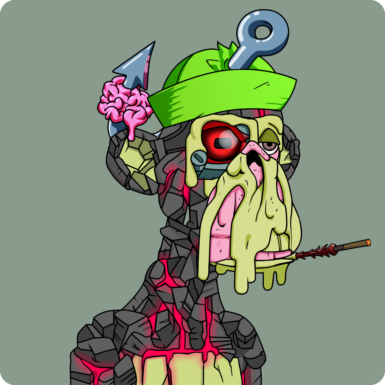 Yuga Labs - Mutant Ape Yacht Club - NFT # 2677