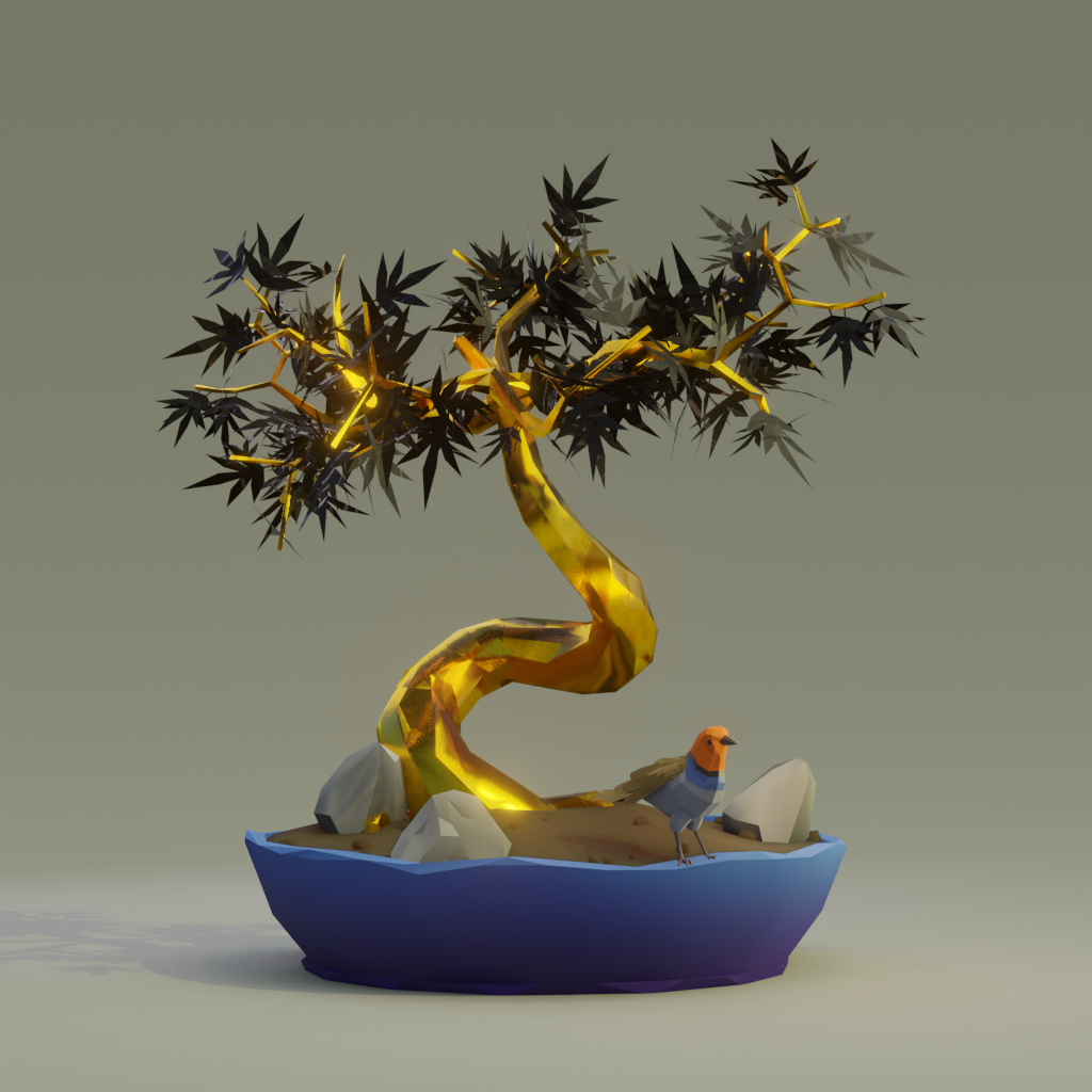 ZENFT Garden Society - Bonsai - Bonsai #6 - NFT # 6