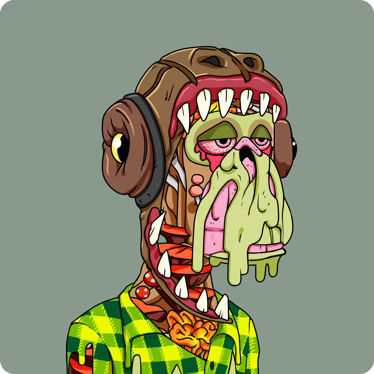 Yuga Labs - Mutant Ape Yacht Club - NFT # 104