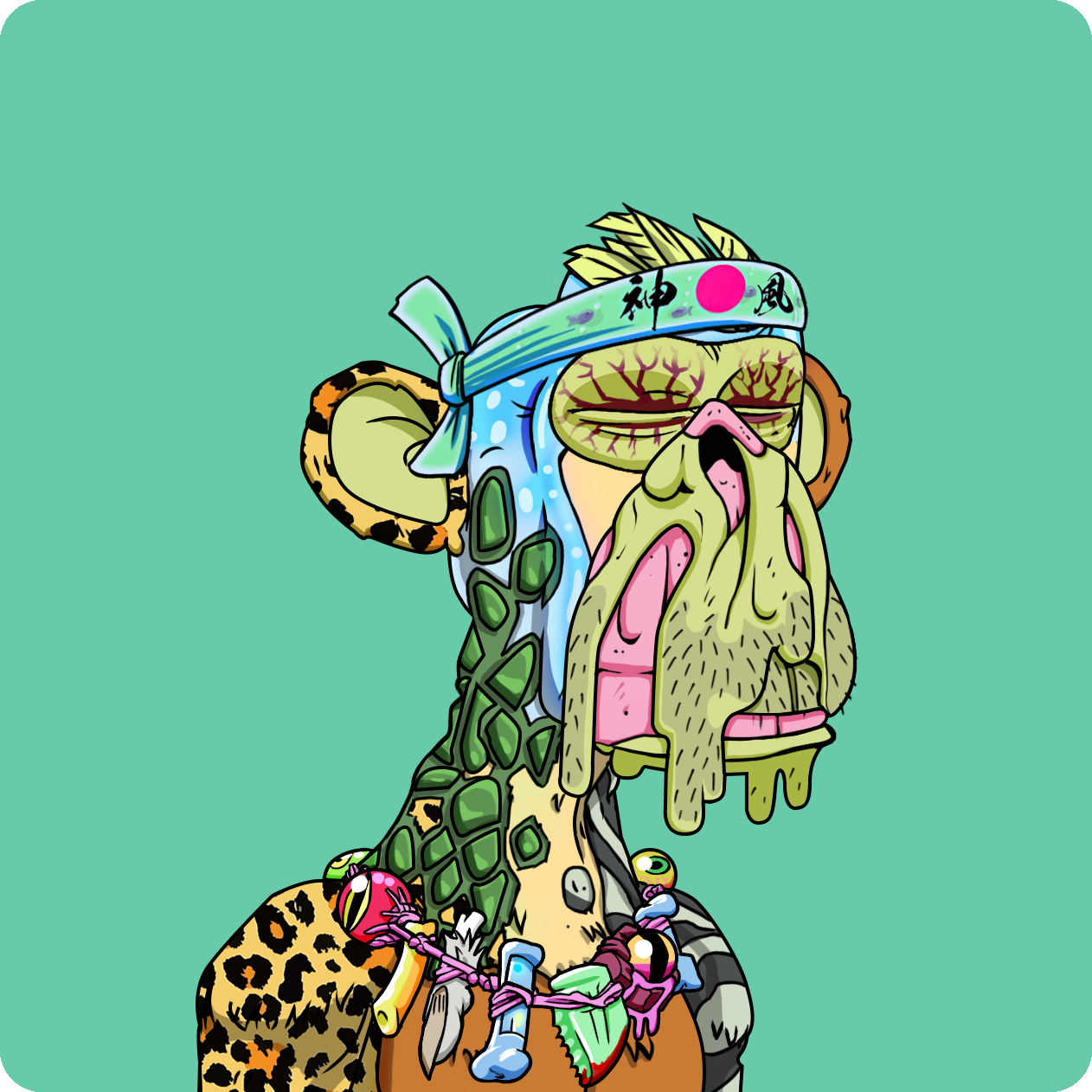 Yuga Labs - Mutant Ape Yacht Club - NFT # 1808