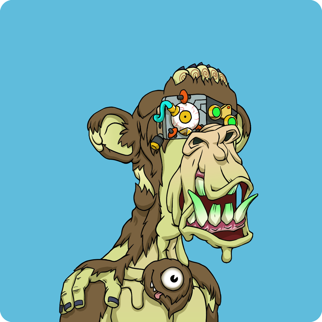 Yuga Labs - Mutant Ape Yacht Club - NFT # 24017