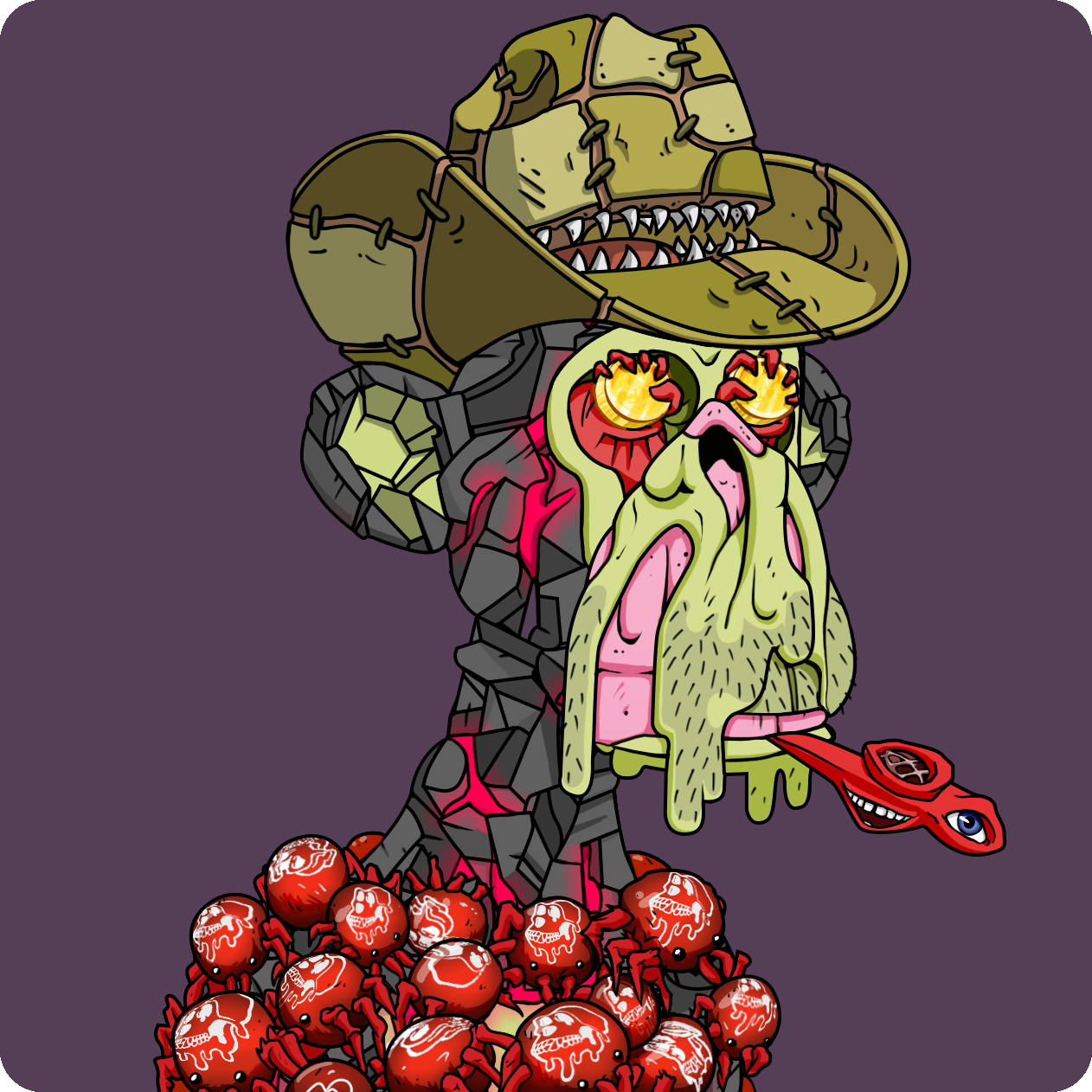 Yuga Labs - Mutant Ape Yacht Club - NFT # 3198