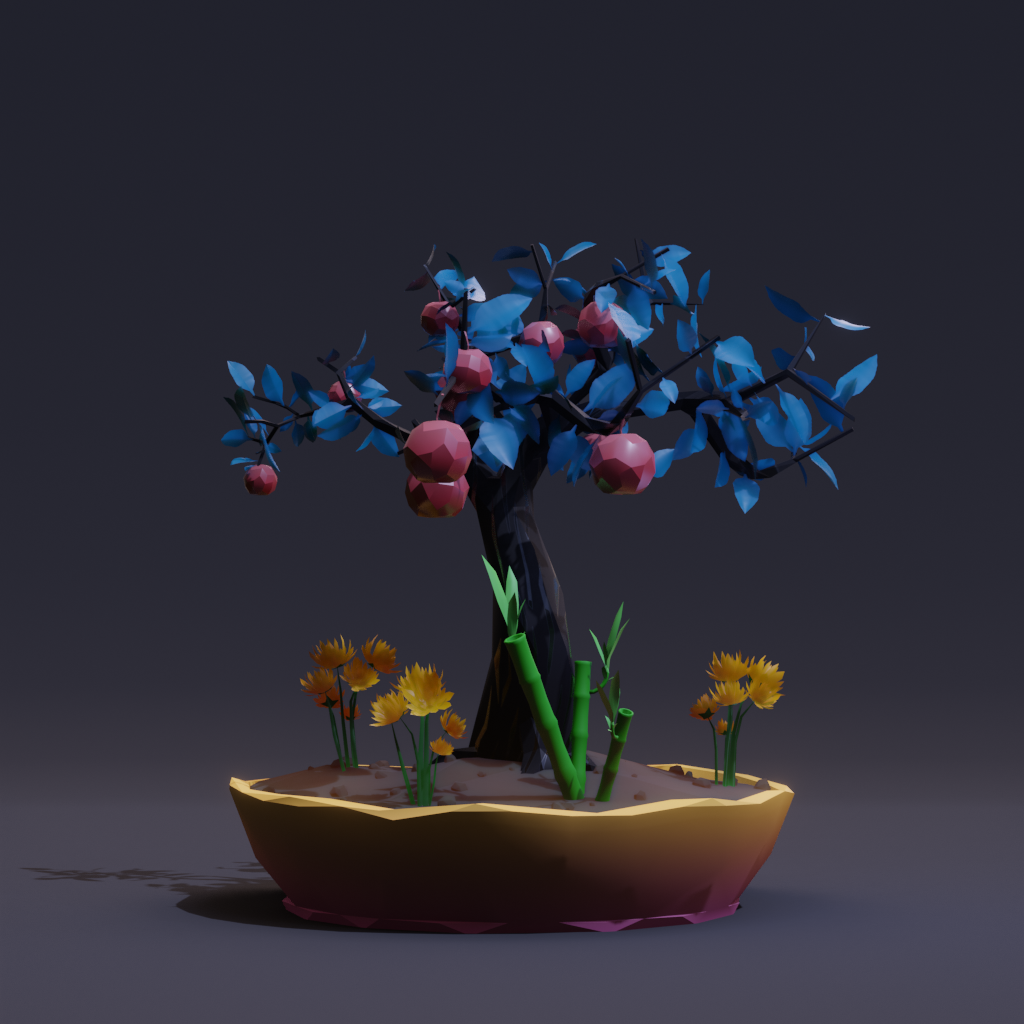 ZENFT Garden Society - Bonsai - Bonsai #8555 - NFT # 8555